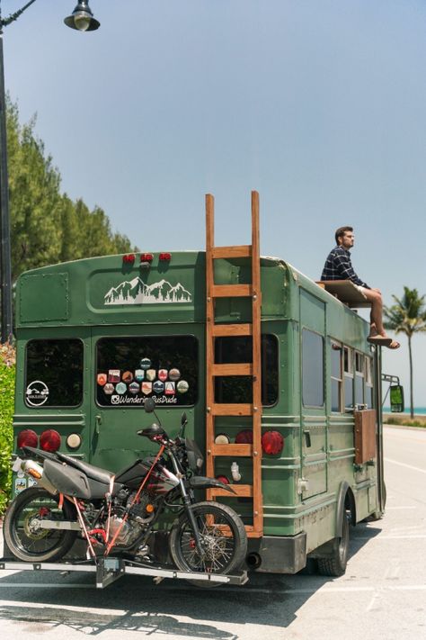 Converted Bus For Sale, School Bus For Sale, Bluebird Buses, School Bus Tiny House, School Bus Camper, Converted School Bus, Converted Bus, Old School Bus, Bus Living