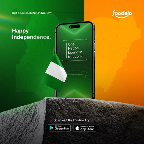 Nigeria's Independence day design Nigeria Independence Day Design, Independence Day Ads, Nigerian Independence Day, Flier Designs, Nigeria Independence Day, Nigerian Independence, Months Design, Nigeria Independence, Independence Day Design