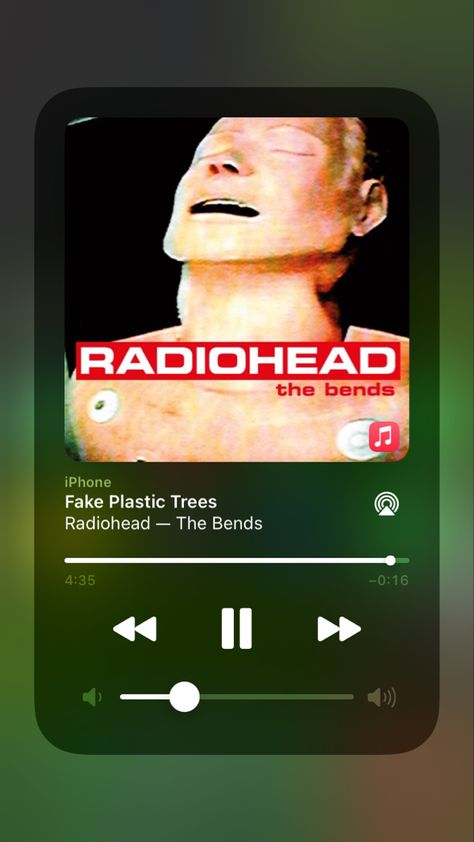 Song Screenshots, Fake Plastic Trees, Radiohead The Bends, Song Recs, The Bends, Eyebrow Makeup Tutorial, Iphone Music, My Love Song, I Wish I Was