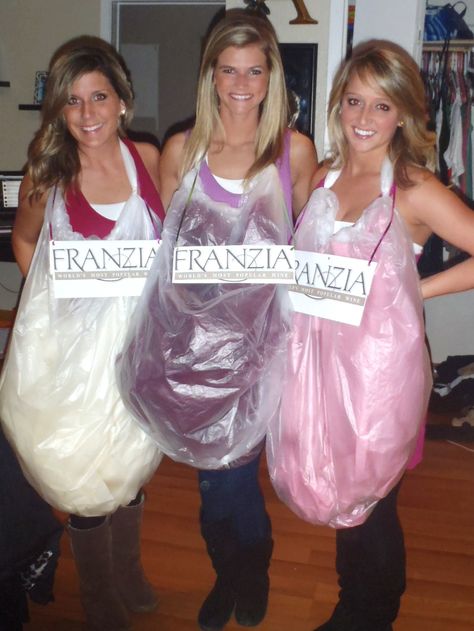 halloween costume...franzia! @Maggie Wolljung hell yahhh @Rachel Danchek next year? Sorority Costumes, Halloween Costume Contest Winners, Costume Contest Winner, Best Halloween Costumes Ever, Halloween Costume Contest, Halloween Party Costumes, Costume Contest, Hallows Eve, Craft Time