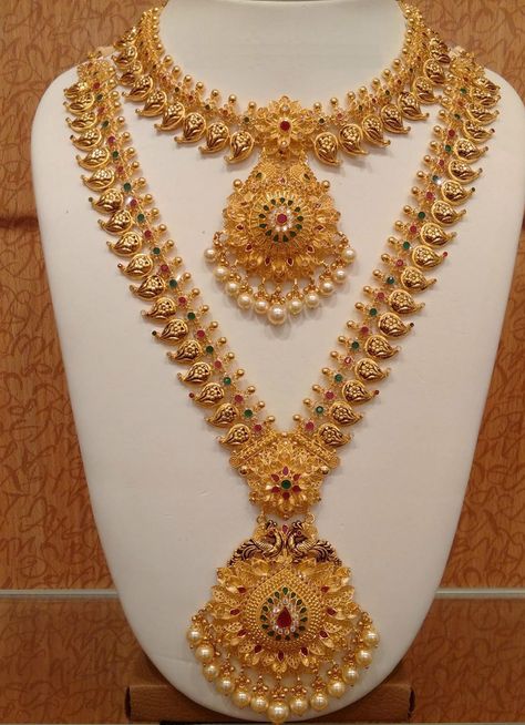 South Jewellery, Necklace Set Indian Bridal Jewelry, Mango Necklace, Wedding Jewelry Sets Bridal Jewellery, Gold Necklace Indian, Gold Necklace Indian Bridal Jewelry, Gold Bridal Jewellery Sets, Gold Jewelry Stores, Gold Wedding Jewelry