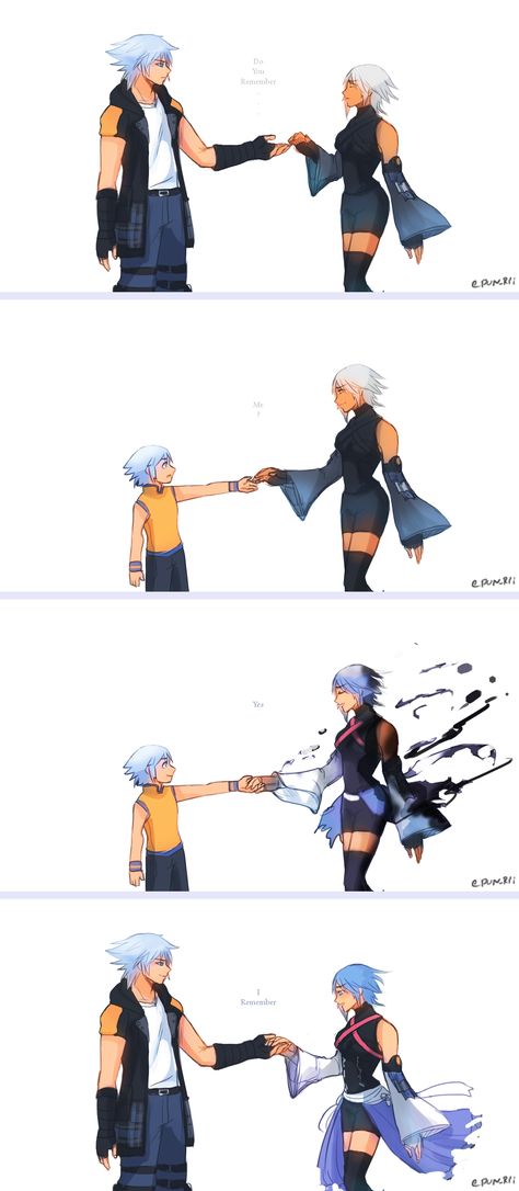 #kh #kh3 Kingdom Hearts Riku X Namine, Sora X Riku, Kh Fanart, Kingdom Hearts Riku, Kingdom Hearts Sora, Kingdom Hearts 1, Riku Kingdom Hearts, Kh 3, Kingdom Hearts Characters