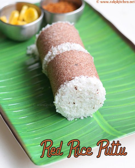 red rice puttu. Ragi Cookies, Millet Cookies, Puttu Recipe, Finger Millet, Millet Recipes, Idli Recipe, Cookie Recipes Homemade, Steam Cooking, Choco Chips