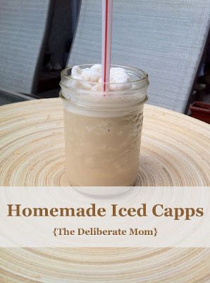 A fabulous, easy-to-make copycat Tim Horton's Iced Capp knock off recipe. #drink #recipe Tims Iced Capp, Tim Hortons Copycat Recipes, Ice Capp Recipe, Iced Capp Tim Hortons, Tim Hortons Iced Capp Recipe, Ice Cap Recipe, Iced Capp Recipe, Iced Cappuccino Recipe, Canadian Recipes