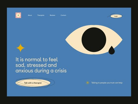 Wellness Graphic Design, Mental Health Website, Therapy Images, Text Website, Health Websites, Health Website, Therapy Website, Creative Market Design, Healthcare Branding