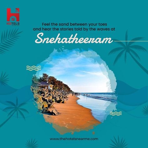 Don't forget to stop by Snehatheeram beach, one of the best beach destinations, on your Thrissur tour. Make memories on this "Loveshore". https://thehotelsnearme.com/listing/snehatheeram-beach/ #placestovisit #travel #trip #tour #destination #resorts #events #food #hotelsnearme #travelapp #thrissur #tripplanning #snehatheeram #beaches #beachlife Best Beach Destinations, Beach Destinations, Pinterest Diy Crafts, Make Memories, Travel App, Destin Beach, Travel Trip, Beach Life, Trip Planning