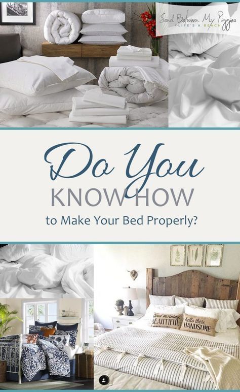 Do You Know How to Make Your Bed Properly?| Make Your Bed, How to Make Your Bed, Make Your Bed Easily, Clean Home, Clean Bedroom, Clean Bedroom Hacks, Cleaning, Cleaning Hacks, Popular Pin #CleanBedroom #CleanHome #CleanHomeHacks Cleaning Bedroom Hacks, Cleaning Bedroom, Light Fixture Makeover, Cleaning Hacks Bedroom, Laminate Tile Flooring, Messy Bedroom, American Housewife, Basement Guest Rooms, Luxury Bedrooms