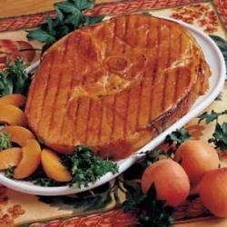 Grilled Ham Steak Recipe - Allrecipes.com Grilled Ham Steak, Grilled Ham Steaks, Orange Glazed Ham, Ham Steak Recipes, Ham Steak, Meat Dish, Grilled Ham, Ham Steaks, Easy Main Dishes