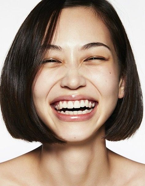 Mizuhara Kiko, Smile Drawing, Female Face Drawing, Laughing Face, Kiko Mizuhara, Drawing Tutorial Face, Face Drawing Reference, Smile Teeth, Face Reference