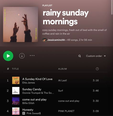 Sunday Morning Playlist, Sunday Playlist, Morning Playlist, Sunday Kind Of Love, Rainy Sunday, Pink Sweat, Rainy Morning, On A Rainy Day, Lazy Sunday