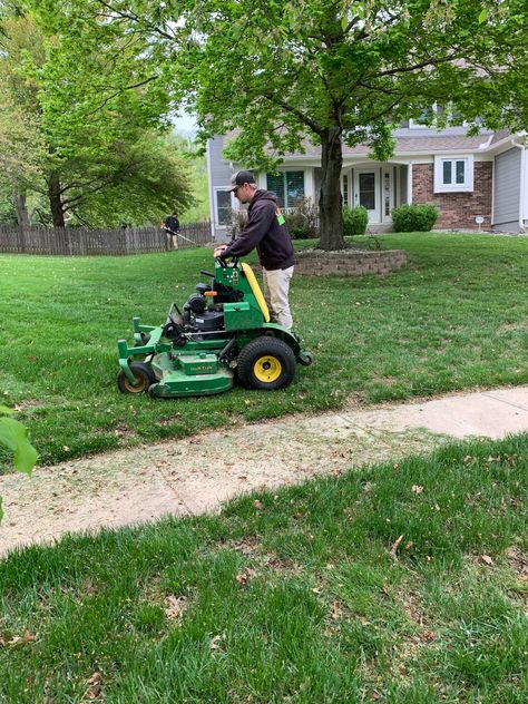 Are you looking for a career change?🤔 Here are 5 reasons why you should join a lawn care company!🌱🌳 Mowing Business, Man Mowing Lawn, Get Off My Lawn 3000, Lawn Care Services, Pest Prevention, Aerate Lawn, Lawn Care Business, Lawn Fertilizer, Lawn Service