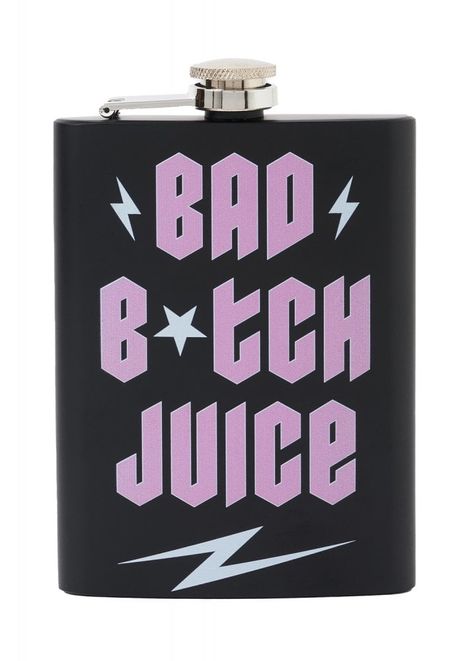 Flask Design, Attitude Clothing, Slogan Design, Hip Flask, Stay Hydrated, Food Travel, Black Stainless Steel, Soapy Water, Flask