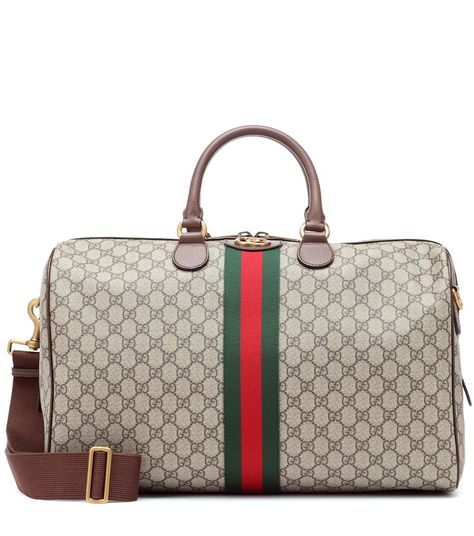 Gucci Travel Bag, Gucci Travel, Trendy Travel Bags, Travel Scandinavia, Canvas Duffel Bag, Handbags Gucci, Gucci Style, Bag Gucci, Bag Essentials