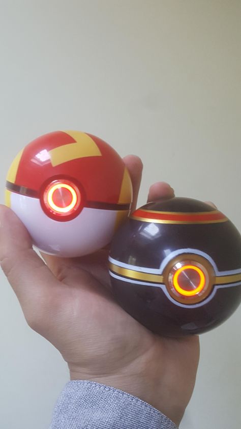 Real Life Custom PokeBalls Pokeball Aesthetic, Pokeball Replica, Pokemon Irl, Gym Challenge, Adoptive Mother, Pokémon Stuff, Pokemon Comics, Dog Daycare, My Pokemon