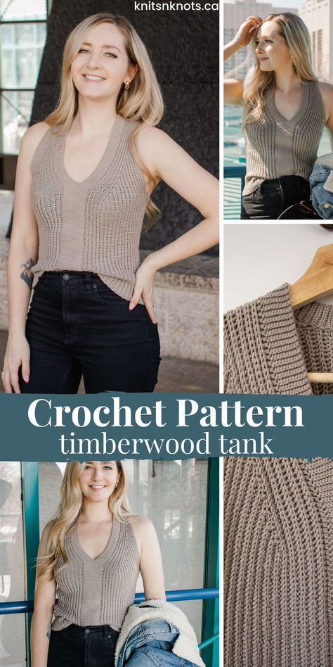 Crochet Tank Top Outfit, Crochet Top Free Pattern, Crochet Tank Top Free, Crochet Blouses, Crochet Tank Tops, Applied Art, Diy Tops, Crochet Summer Tops, Tank Top Outfits