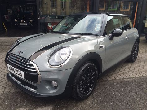 Over the weekend Will Sandry collected his new Mini Cooper in moonwalk grey. We hope that you enjoy your new car :) Grey Mini Cooper, Mini Cooper 2017, Grey Cars, Black Mini Cooper, New Mini Countryman, Mini Cooper D, New Mini Cooper, Mini Cooper Clubman, Car Things