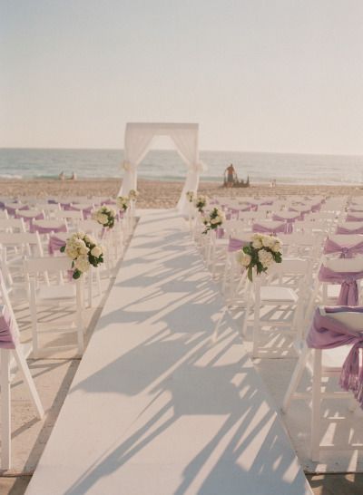 Love the aisle runner and platforms for chairs Beach Wedding Reception Dress, Barbados Wedding, Sunset Restaurant, Beach Wedding Signs, Zuma Beach, Beach Wedding Aisles, Beach Wedding Arch, Wedding Platform, Planning A Small Wedding