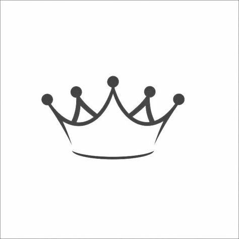 Crown Outline Tattoo, Crown Doodle, Tiara Drawing, Simple Crown Tattoo, Crown Outline, Perspective Tattoos, Crown Tattoo Men, Small Crown Tattoo, Wicked Crafts