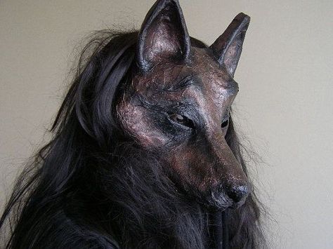 17 Best ideas about Wolf Mask on Pinterest | Masks, Mascaras and ... Wolf Mask Ideas, Mask Paper Mache, Mask Wolf, Motorbike Illustration, Funny Wolf, Mask Paper, Paper Mache Mask, Wolf Costume, Wolf Mask