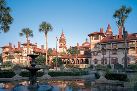 Flagler College, St Augustine Fl, St Augustine Florida, Old Florida, College Campus, Sunshine State, Florida Travel, Disney World Resorts, St Augustine