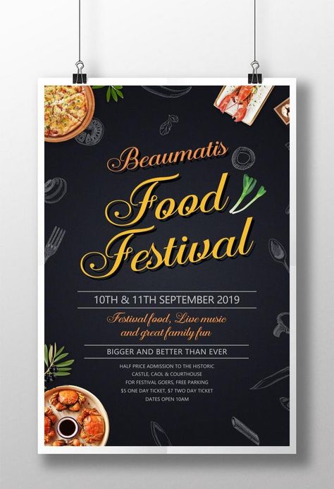 Food Carnival Poster, Italian Food Festival Poster, Italian Food Festival, Event Poster Inspiration, Food Festival Poster, Festival Poster Design, Homemade Invitations, Carnival Design, Poster Food