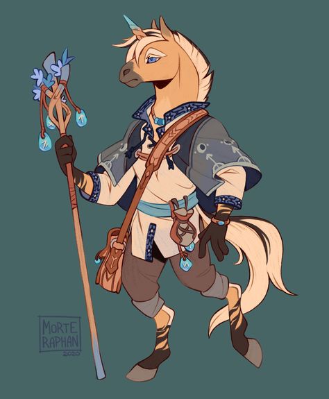 Morteraphan Art, Dungeons And Dragons Classes, Really Cool Drawings, Cute Fantasy Creatures, Unicorn Art, Pony Drawing, Creature Concept Art, Arte Animal, Donkeys