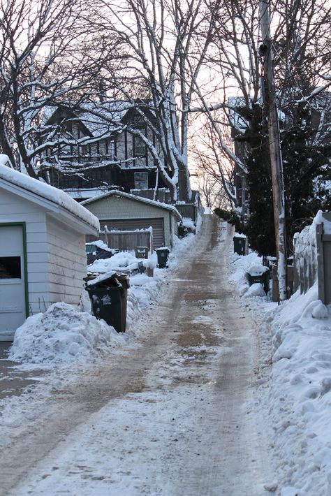 IMG_6104a | Madison, Wisconsin, alley, Vilas neighborhood | Beth Harper | Flickr Midwest Winter Aesthetic, Wisconsin Gothic, Wisconsin Wallpaper, Wisconsin Aesthetic, Midwest Gothic, Usa Aesthetic, Wisconsin Winter, October Country, Just A Small Town Girl