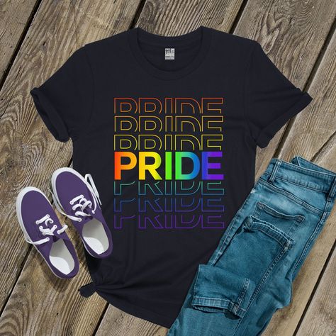 Embrace your uniqueness and fearless spirit with our Fearless Queer Tee, a statement of pride and self-expression. #QueerAndProud #QueerPride #PrideStrength Pride Shirt Design, Lgbtq Shirts, Gay Pride Shirts, Lgbt T Shirts, Love Store, Pride Tees, Sibling Shirts, Trans Pride, Print Ideas