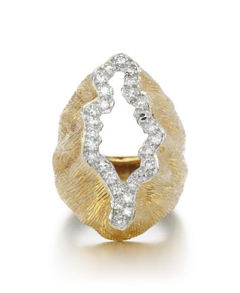 Diamond cocktail ring, Grima, 1968