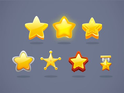 Game Stars Candy Buttons, Game Icons, Game Gui, Gui Design, Button Game, Game Interface, Game Ui Design, Mobile Art, Games For Teens