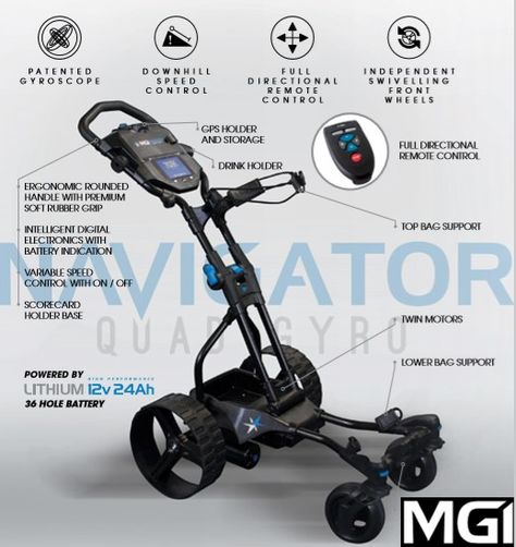 Golf Trolley - Moto Golf Hill Billy, Golf Trolley, Golf Brands, Golf Gear, Cool Gear, Wireless Technology, Phone Charger, Last Call, Special Price