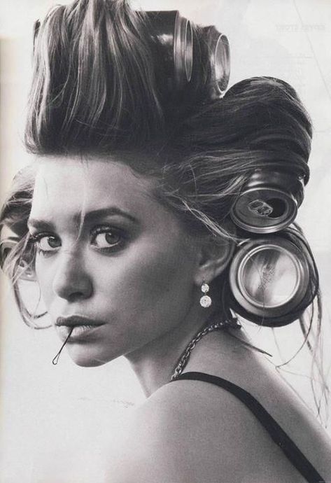 Olsen Fashion, Marie Claire Magazine, Mary Kate Ashley, Olsen Twins, Mary Kate Olsen, Ashley Olsen, Bohol, Victoria Secret Fashion, Hair Rollers