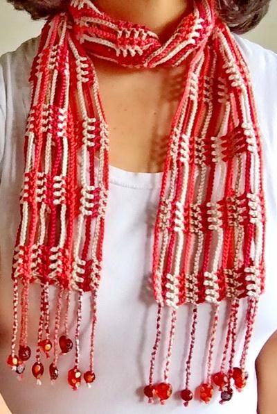 Summer scarf style