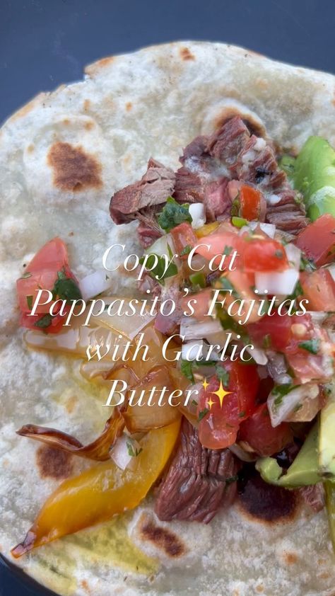 Papasitos Butter Sauce, Garlic Butter For Fajitas, Posados Fajita Butter Recipe, Fajita Butter Recipe, Pappasitos Recipes, Pappasitos Fajita Butter, Pappasito's Garlic Butter, Old El Paso Fajita Seasoning Recipe, Restraunt Recipes