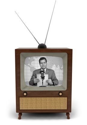 This is exactly like our first TV - it was so exciting to see the antenna on our roof as I came home from school in 1959 :-)!  Time for Howdy Doody!!! Old Television, Deco Tv, Vintage Television, White Tv, Television Set, Tv Set, Tv Sets, Tv Screen, Practical Jokes