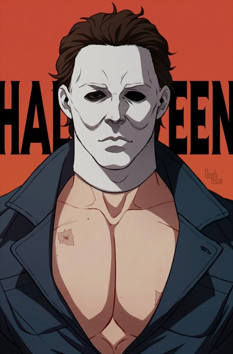 Michael Myers Art, Horror Movies Funny, Scary Movie Characters, Horror Villains, Paper Boy, Funny Horror, Horror Posters, Horror Movie Art, Michael Myers Halloween