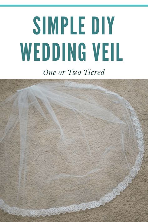 How to make a wedding veil tutorial / DIY Wedding veil / DIY Bridal Veil / DIY Lace wedding veil #diyweddingveil #diywedding How To Make A Bridal Veil, How To Make A Wedding Veil, How To Make A Veil Diy Wedding, Veil Tutorial, Veils Bridal Diy, Crafts For Room, Veil Diy, Diy Wedding Veil, Bridal Veils And Headpieces