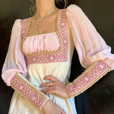 Fair Outfits, Fest Outfits, Gunne Sax, Moda Vintage, Mode Inspo, Fantasy Clothing, Fresh Start, Fantasy Fashion, Mode Vintage