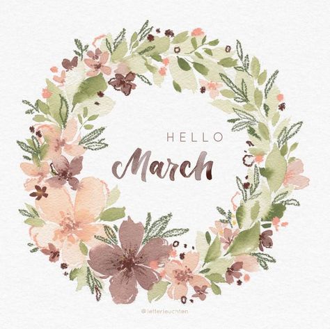 Filofax Diy, Birthday Verses, Graphic Flowers, All The Months, Instagram Design Creative, Hello March, Bullet Journal Design Ideas, Cultural Celebration, Journal Design