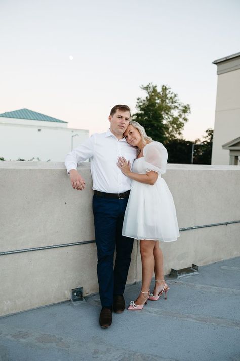 Anne & Nick's engagement photos were captured in Richmond, VA. at VMFA on the rooftop! Head to the blog to see more inspo! #Engagementphotos #Moderncouples #Couplesportraits #goldenretriever #vmfa #richmondva Authentic Wedding, Virginia Wedding Photographer, Richmond Va, Virginia Weddings, Photoshoot Inspiration, Wedding Photoshoot, Couples Photoshoot, Destination Wedding Photographer, Engagement Photos