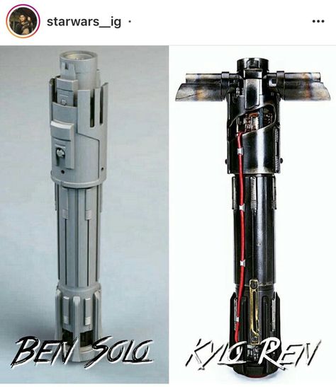 Kylo Ren Lightsaber, Custom Lightsaber, Lightsaber Design, Star Wars Light, Sabre Laser, Lightsaber Hilt, Ben Solo, Star Wars Light Saber, Jedi Knight