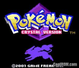 Pokemon Crystal ROM Download for Gameboy Color / GBC - CoolROM.com Classic Pokemon, Pokemon Crystal, Pokemon Silver, Pokemon Video Games, Pokemon Game, Gold Pokemon, Wild Pokemon, Shiny Pokemon, Play Pokemon