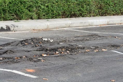 parking lot Asphalt Repair, Concrete Repair, What To Watch, What To Use, Parking Lot, Tires, Houston, To Look, That Look