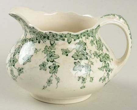 Crown Ducal, Early English Ivy Green | Replacements, Ltd. Green Transferware Dishes, Decorating With Green, Transferware Dishes, Green Transferware, Antique Crown, Crown Ducal, Green China, Oatmeal Bowls, English Ivy