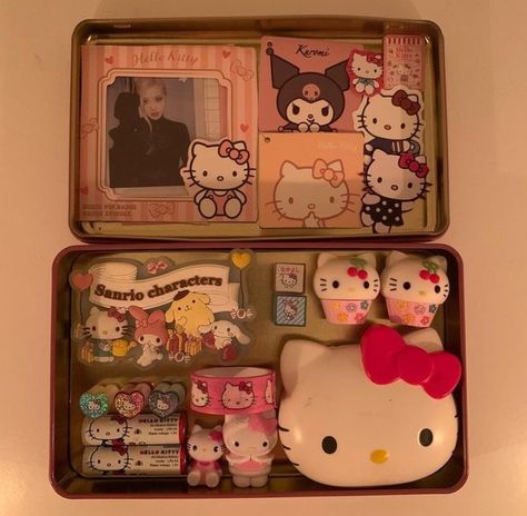 Harry Potter Tumblr, Tin Boxes, Aesthetic Icon, Room Inspo, Wallets, Hello Kitty, Harry Potter, Diy Projects, Tin