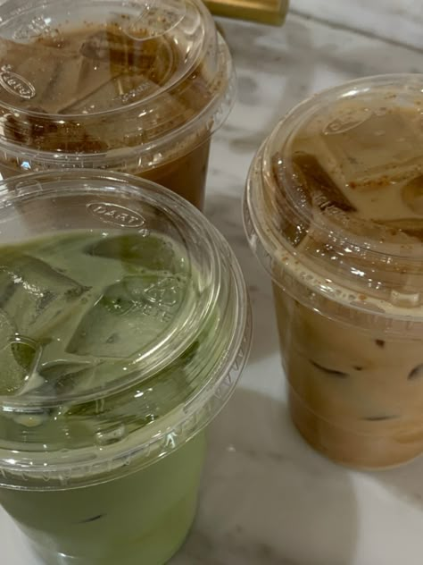 Ice Matcha Aesthetic, Coffee And Matcha Aesthetic, Coffee Matcha Aesthetic, Iced Matcha Latte Aesthetic, Matcha And Coffee, Matcha Latte Aesthetic, Japanese Food Names, Matcha Tea Latte, Matcha Cafe