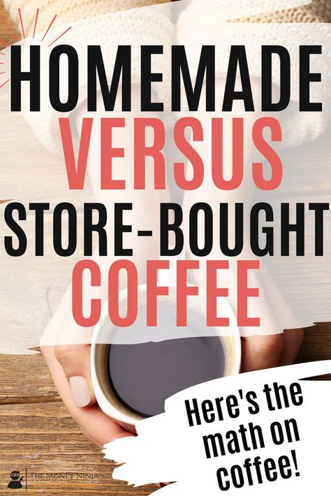 When it comes to homemade vs store-bought coffee, one of the most common advice you’ll hear is how much money you’ll save by making coffee at home versus buying a cup of coffee at a store. Here is everything you need to know about homemade vs. store bought coffee. Making Coffee At Home, Coffee Homemade, Making Coffee, Coffee At Home, How To Make Coffee, Buy Coffee, A Cup Of Coffee, Management Skills, Save Your Money