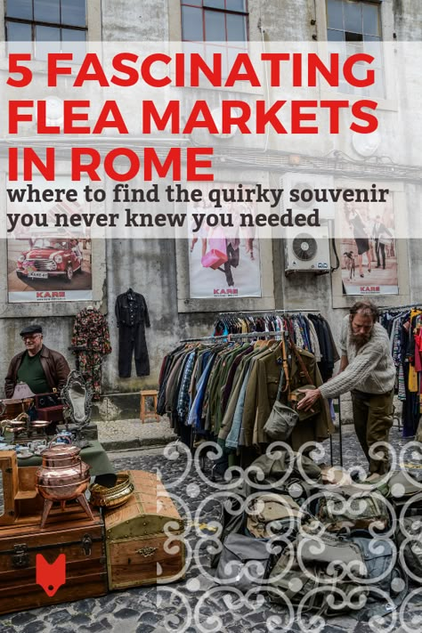 Best Shopping In Rome, Rome Shopping Guide, Rome Flea Market, Shopping Rome Italy, Vintage Rome, What To Buy In Rome Italy, What To Buy In Rome, Rome Ideas, Rome Aesthetic Vintage