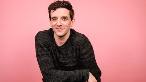 Michael_Urie_Playbill_Studio_Portrait_2018  photo Marc J. Franklin Michael Urie, Harvey Fierstein, Studio Portrait, Studio Portraits, Night In, Men Sweater, Drama, Branding, Actors