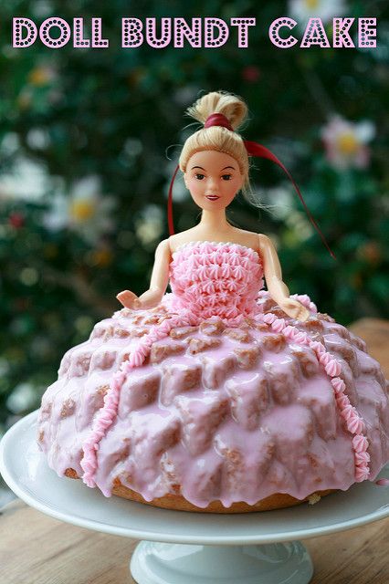 Doll Bundt Cake - I Like Big Bundts 2011 | www.foodlibrarian… | Flickr Coffee Cake Bundt, Making A Cake, Barbie Doll Cakes, Scary Doll, Sugar Frosting, Chocolate Bundt Cake, Wedding Dress Cake, Scary Dolls, Angel Cake